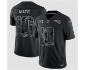Men's New England Patriots #10 Drake Maye Black 2026 Salute to Service Limited Football Stitched Jersey Men's New England Patriots #10 Drake Maye Black 2026 Salute to Service Limited Football Stitched Jersey