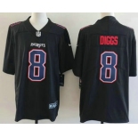 Men's New England Patriots #10 Drake Maye Limited Black Fashion Vapor Jersey
