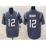Men's New England Patriots #12 Tom Brady 2025 F.U.S.E. “Rivalries” Vapor Limited Football Stitched Jersey Men's New England Patriots #12 Tom Brady 2025 F.U.S.E. “Rivalries” Vapor Limited Football Stitched Jersey