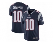 Men's Nike New England Patriots #10 Jimmy Garoppolo Vapor Untouchable Limited Navy Blue Team Color NFL Jersey