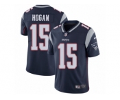 Men's Nike New England Patriots #15 Chris Hogan Vapor Untouchable Limited Navy Blue Team Color NFL Jersey
