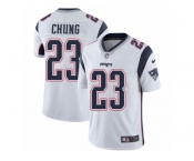 Men's Nike New England Patriots #23 Patrick Chung Vapor Untouchable Limited White NFL Jersey