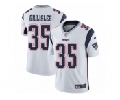Men's Nike New England Patriots #35 Mike Gillislee Vapor Untouchable Limited White NFL Jersey