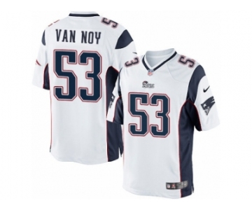 Men's Nike New England Patriots #53 Kyle Van Noy Limited White NFL Jersey