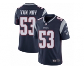 Men's Nike New England Patriots #53 Kyle Van Noy Vapor Untouchable Limited Navy Blue Team Color NFL Jersey