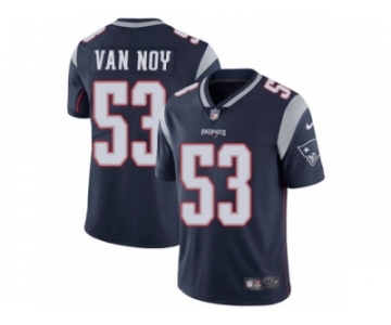 Men's Nike New England Patriots #53 Kyle Van Noy Vapor Untouchable Limited Navy Blue Team Color NFL Jersey