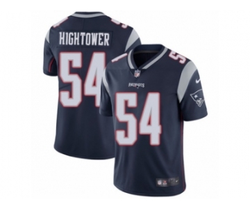 Men's Nike New England Patriots #54 Dont'a Hightower Vapor Untouchable Limited Navy Blue Team Color NFL Jersey