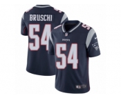 Men's Nike New England Patriots #54 Tedy Bruschi Vapor Untouchable Limited Navy Blue Team Color NFL Jersey