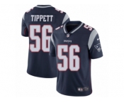 Men's Nike New England Patriots #56 Andre Tippett Vapor Untouchable Limited Navy Blue Team Color NFL Jersey
