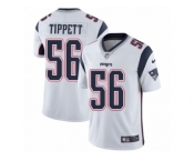 Men's Nike New England Patriots #56 Andre Tippett Vapor Untouchable Limited White NFL Jersey