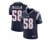 Men's Nike New England Patriots #58 Shea McClellin Vapor Untouchable Limited Navy Blue Team Color NFL Jersey
