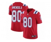 Men's Nike New England Patriots #80 Danny Amendola Vapor Untouchable Limited Red Alternate NFL Jersey