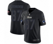 Men's Nike New England Patriots #87 Rob Gronkowski Limited Black Rush Impact NFL Jersey Men's Nike New England Patriots #87 Rob Gronkowski Limited Black Rush Impact NFL Jersey