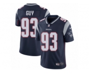 Men's Nike New England Patriots #93 Lawrence Guy Vapor Untouchable Limited Navy Blue Team Color NFL Jersey