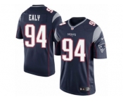 Men's Nike New England Patriots #94 Kony Ealy Limited Navy Blue Team Color NFL Jersey