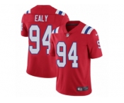 Men's Nike New England Patriots #94 Kony Ealy Vapor Untouchable Limited Red Alternate NFL Jersey