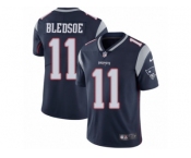 Nike Patriots #11 Drew Bledsoe Navy Blue Team Color Men's Stitched NFL Vapor Untouchable Limited Jersey