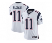 Nike Patriots #11 Drew Bledsoe White Men's Stitched NFL Vapor Untouchable Limited Jersey
