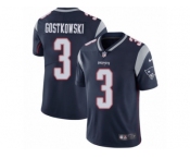 Nike Patriots #3 Stephen Gostkowski Navy Blue Team Color Men's Stitched NFL Vapor Untouchable Limited Jersey