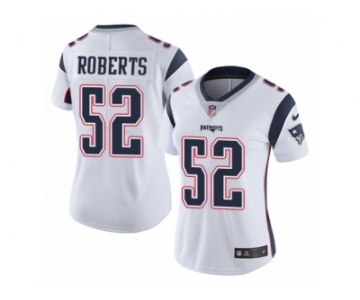 Women Nike New England Patriots #52 Elandon Roberts White Vapor Untouchable Limited Player NFL Jersey