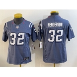 Women's New England Patriots #32 TreVeyon Henderson 2025 “Rivalries” Stitched Football Jersey Women's New England Patriots #32 TreVeyon Henderson 2025 “Rivalries” Stitched Football Jersey