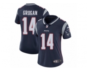 Women's Nike New England Patriots #14 Steve Grogan Vapor Untouchable Limited Navy Blue Team Color NFL Jersey