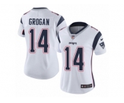 Women's Nike New England Patriots #14 Steve Grogan Vapor Untouchable Limited White NFL Jersey