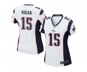 Women's Nike New England Patriots #15 Chris Hogan White Stitched NFL New Jersey