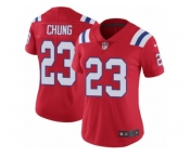 Women's Nike New England Patriots #23 Patrick Chung Vapor Untouchable Limited Red Alternate NFL Jersey