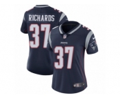 Women's Nike New England Patriots #37 Jordan Richards Vapor Untouchable Limited Navy Blue Team Color NFL Jersey