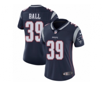 Women's Nike New England Patriots #39 Montee Ball Vapor Untouchable Limited Navy Blue Team Color NFL Jersey