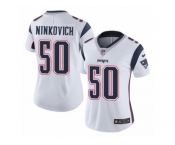 Women's Nike New England Patriots #50 Rob Ninkovich Vapor Untouchable Limited White NFL Jersey