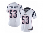 Women's Nike New England Patriots #53 Kyle Van Noy Vapor Untouchable Limited White NFL Jersey