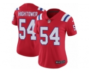 Women's Nike New England Patriots #54 Dont'a Hightower Vapor Untouchable Limited Red Alternate NFL Jersey