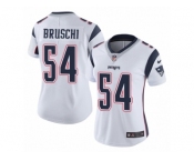 Women's Nike New England Patriots #54 Tedy Bruschi Vapor Untouchable Limited White NFL Jersey