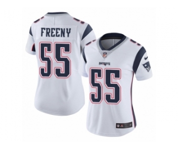 Women's Nike New England Patriots #55 Jonathan Freeny Vapor Untouchable Limited White NFL Jersey