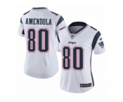 Women's Nike New England Patriots #80 Danny Amendola Vapor Untouchable Limited White NFL Jersey