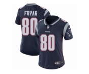 Women's Nike New England Patriots #80 Irving Fryar Vapor Untouchable Limited Navy Blue Team Color NFL Jersey