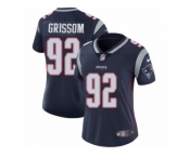 Women's Nike New England Patriots #92 Geneo Grissom Vapor Untouchable Limited Navy Blue Team Color NFL Jersey