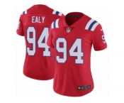 Women's Nike New England Patriots #94 Kony Ealy Vapor Untouchable Limited Red Alternate NFL Jersey