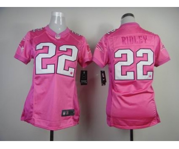nike women nfl jerseys new england patriots #22 stevan ridley pink[2012 nike love]