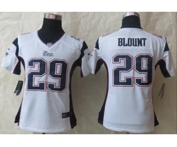 nike women nfl jerseys new england patriots #29 blount white[nike]