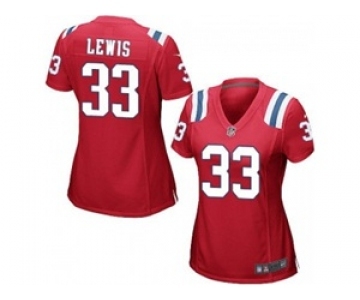 nike women nfl jerseys new england patriots #33 dion lewis red[nike]