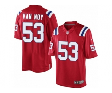 Youth Nike New England Patriots #53 Kyle Van Noy Limited Red Alternate NFL Jersey