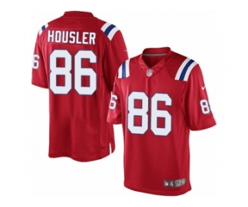 Youth Nike New England Patriots #86 Rob Housler Limited Red Alternate NFL Jersey