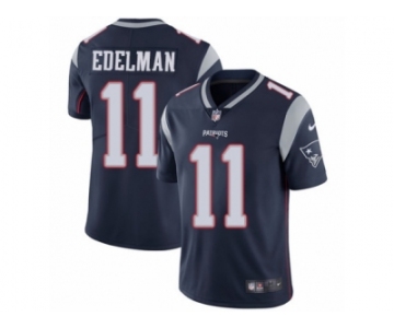Youth Nike Patriots #11 Julian Edelman Navy Blue Team Color Stitched NFL Vapor Untouchable Limited Jersey