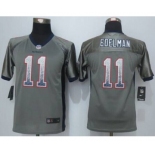 nike youth nfl jerseys new england patriots #11 edelman grey[Elite drift fashion]