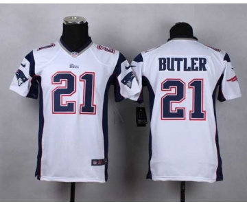 nike youth nfl jerseys new england patriots #21 butler white[nike]