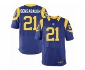Men's Nike Los Angeles Rams #21 Coty Sensabaugh Elite Royal Blue Alternate NFL Jersey