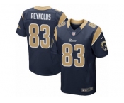Men's Nike Los Angeles Rams #83 Josh Reynolds Elite Navy Blue Team Color NFL Jersey